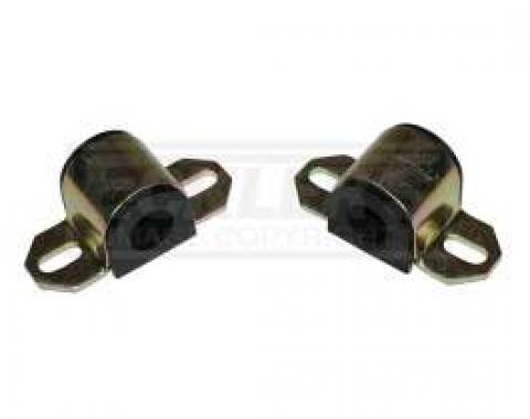 Chevelle Sway Bar Bushings, Frame, 7/8 Polyurethane, With Brackets, Prothane, 1964-1972