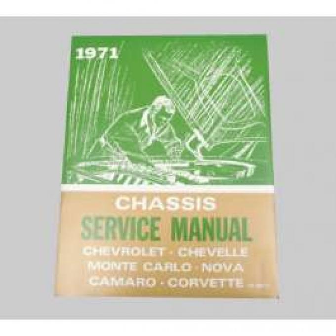 Chevelle Literature, Shop Manual, 1971