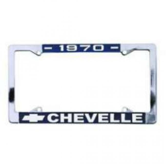 Chevelle License Plate Frames, 1966