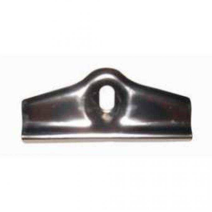 Chevelle Battery Tray Clamp, Stainless Steel, 1966-1977