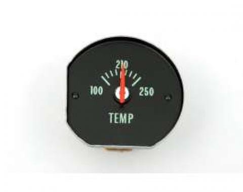Chevelle Water Temperature Gauge, With Green Numbers, Super Sport (SS), 1970