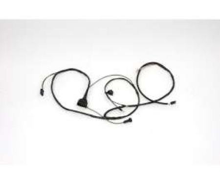 Chevelle Engine Wiring Harness, 6 Cylinder, For Cars With Factory Gauges, 1964