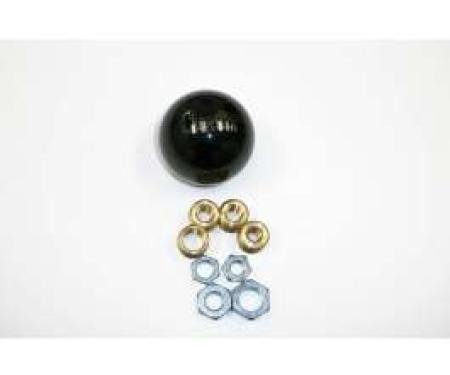 Shift Knob Black Billiard With Chevelle Logo
