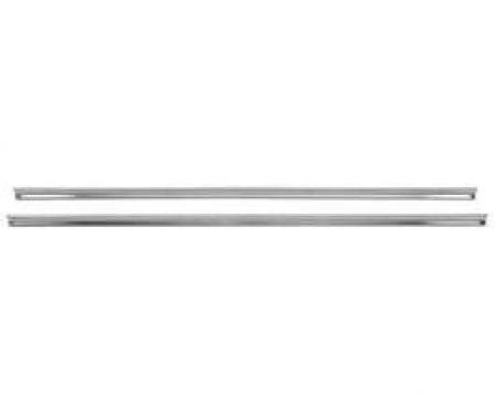 Chevelle Side Panel Molding, Lower, Rear, Chrome, 2-Door Coupe, 1968