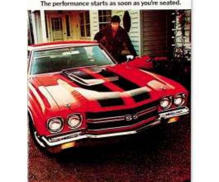 Chevelle Literature, Color Sales Brochure, 1970