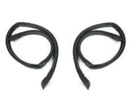 Malibu Roof Rail Weatherstrip Seals, 2-Door Coupe, 1978-1981