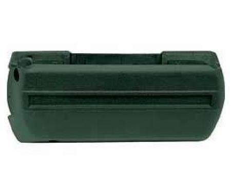 Chevelle Armrest Base, Left, Front, Dark Green, 1968-1972