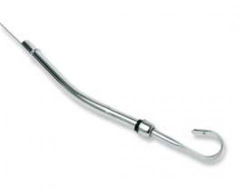 Chevelle Engine Oil Dipstick & Tube, Small Block, Chrome, 1964-1972