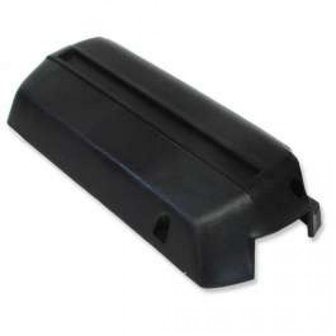 Chevelle Armrest Base, Left, Front, Black, 1968-1972