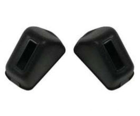 Chevelle Seat Belt Retractor Covers, RCF-400 Safety Code, For Cars With Deluxe Interior, 1969-1970