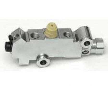 Chevelle & Malibu Disc & Drum Brake Proportioning Valve, Chrome, 1964-1983