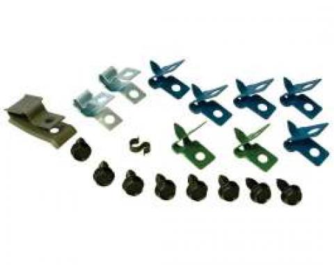Chevelle Brake Line Retaining Clips, 1970