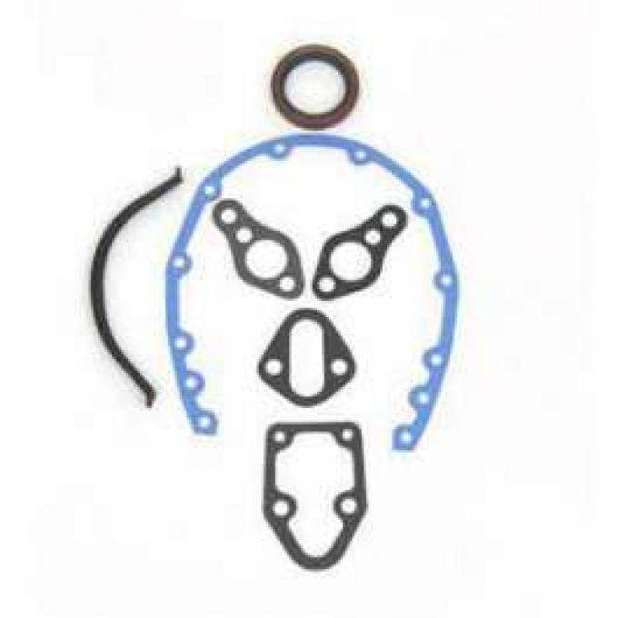 Chevelle & Malibu Timing Cover Gasket Set, Small Block,1964-1983