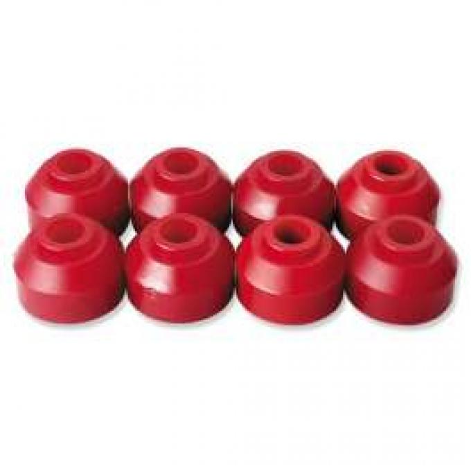 Chevelle Anti-Sway Bar End Link Bushings, Red, 1964-72