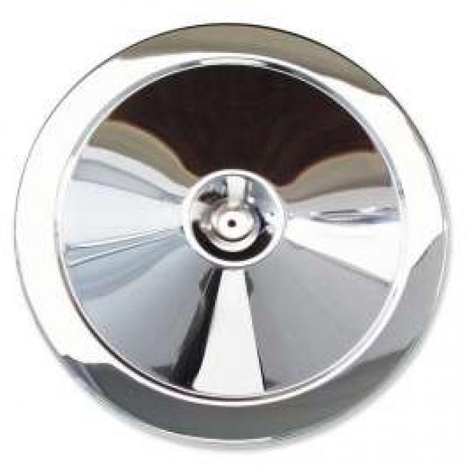 Chevelle Air Cleaner Top, Open Element, 14 Diameter, Chrome, 1964-1972