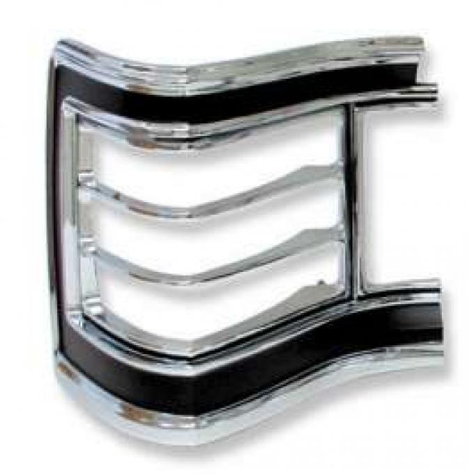 Chevelle Taillight Bezel, Left, Except Wagon, 1967