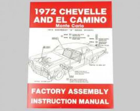 Chevelle Assembly Manual, 1972