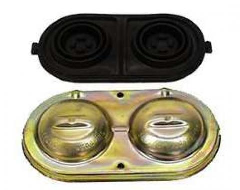 Chevelle Brake Master Cylinder Cover, Power Disc, 1967-1969