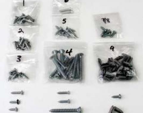Chevelle Interior Fastener Set, 1964-1967