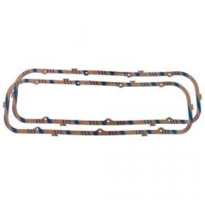 Chevelle Valve Cover Gaskets, Big Block, Cork, Fel-Pro, 1965-1972