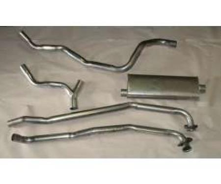 Chevelle Exhaust, Aluminized, Single, V8, 1968-1974