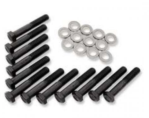 Chevelle Exhaust Manifold Bolts & Washers, Small Block, 1967-1972