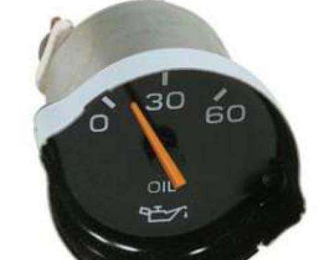 Malibu Oil Gauge, For Factory Gauge Dash, 1978-1983