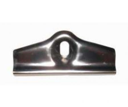 Chevelle Battery Tray Clamp, Stainless Steel, 1966-1977