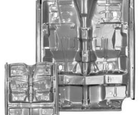Chevelle Floor Pan, Full, With Rockers, 1970-1972