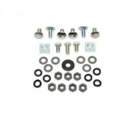 Chevelle Bumper Mounting Bolt Kit, Rear, 1968-1969