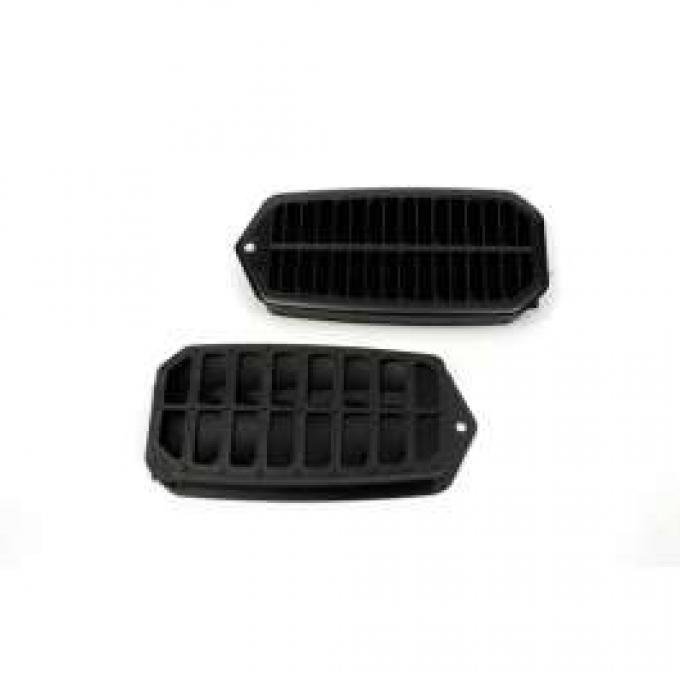 Chevelle Door Jamb Vent Grilles, 2-Door Coupe & Convertible, Best Quality, 1970-1972