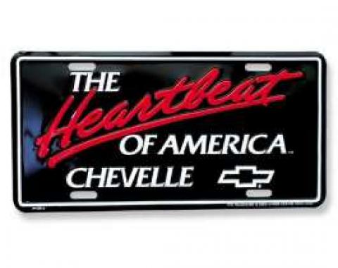 Chevelle License Plate, Heartbeat/Chevelle