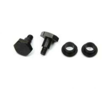 Chevelle Cowl Induction Flapper Door Bushings & Pivot Bolts, 1970-1972