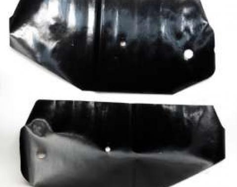 Chevelle Door Panel Water Shields, Front, 2-Door Coupe, 1968-1972