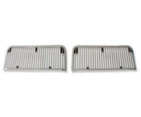Chevelle Hood Louver Inserts, Super Sport (SS), US Made, 1968-1969