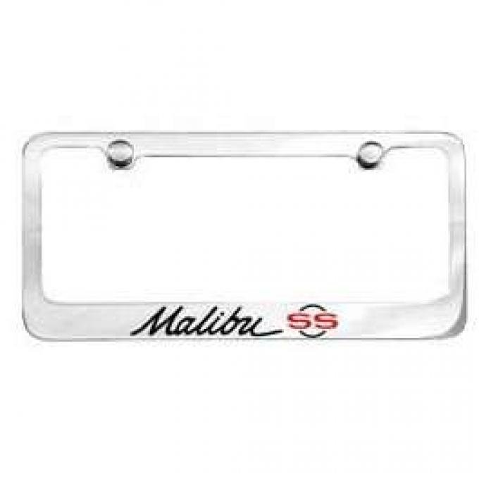 Malibu SS License Plate Frame, 1964-1965