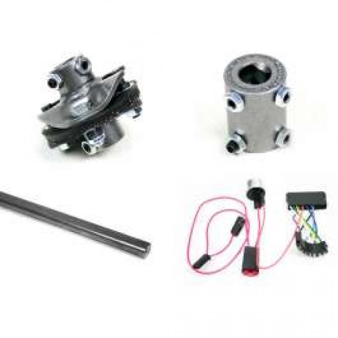 ididit Steering Column Installation Kit - 66 Chevelle Front Steer C/S/R/W - 3/4-30 3006004003