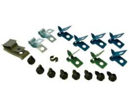 Chevelle Brake Line Retaining Clips, 1970