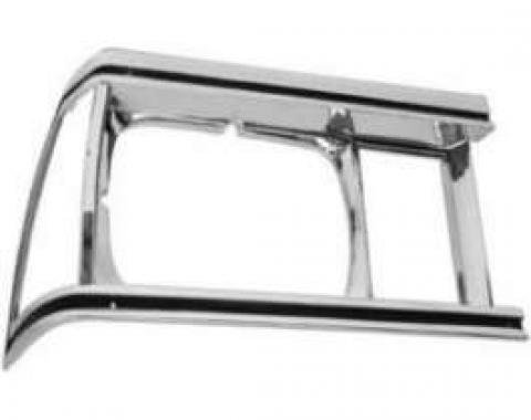 Malibu Headlight Bezel, Right, 1981