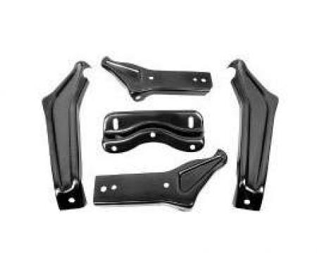 Chevelle Bumper Brackets, Rear, Except Wagon, 1964-1965