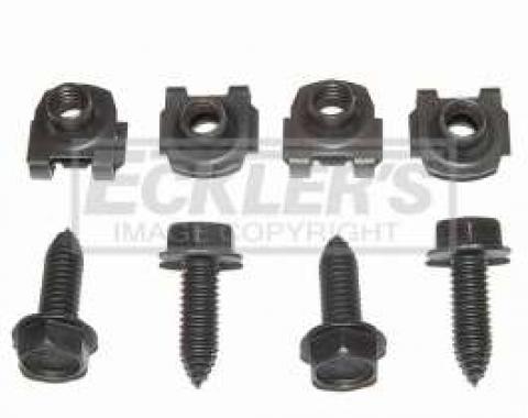 Chevelle Front Shock Mounting Fasteners, 1968-1972