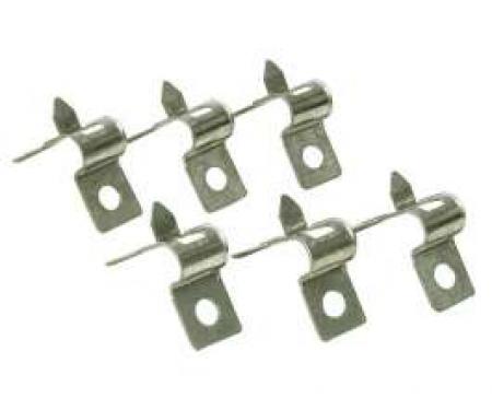 Chevelle Fuel Line Retaining Clips, Single, 3/8, For Cars Without Return Fuel Line, 1965-1972