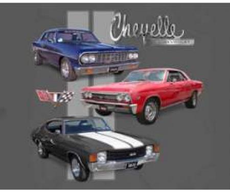 Chevelle T-Shirt, Three Chevelles