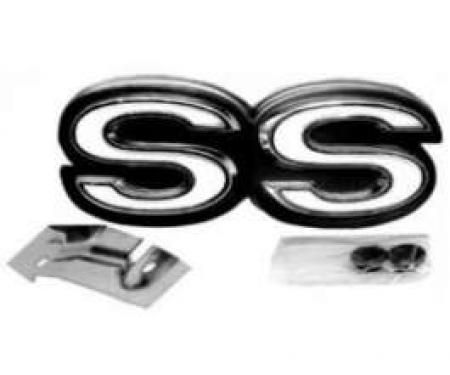 Chevelle Grille Emblem, Super Sport (SS), 1970