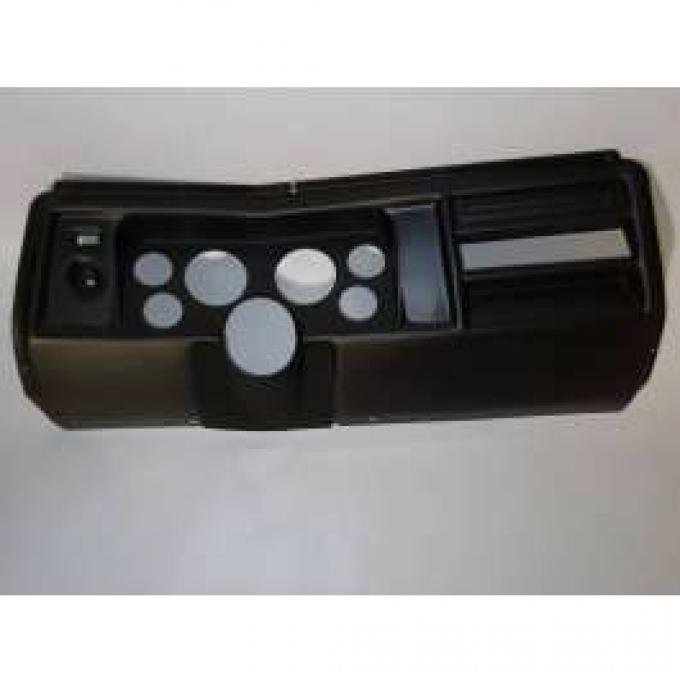 Chevelle Instrument Cluster Panel, Black Finish, With Pre-Cut Holes, 1969