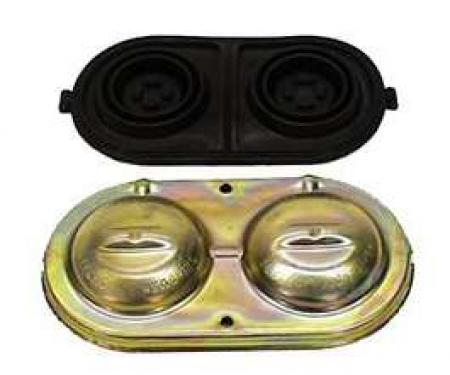 Chevelle Brake Master Cylinder Cover, Power Disc, 1967-1969