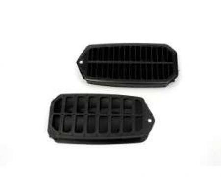 Chevelle Door Jamb Vent Grilles, 2-Door Coupe & Convertible, Best Quality, 1970-1972