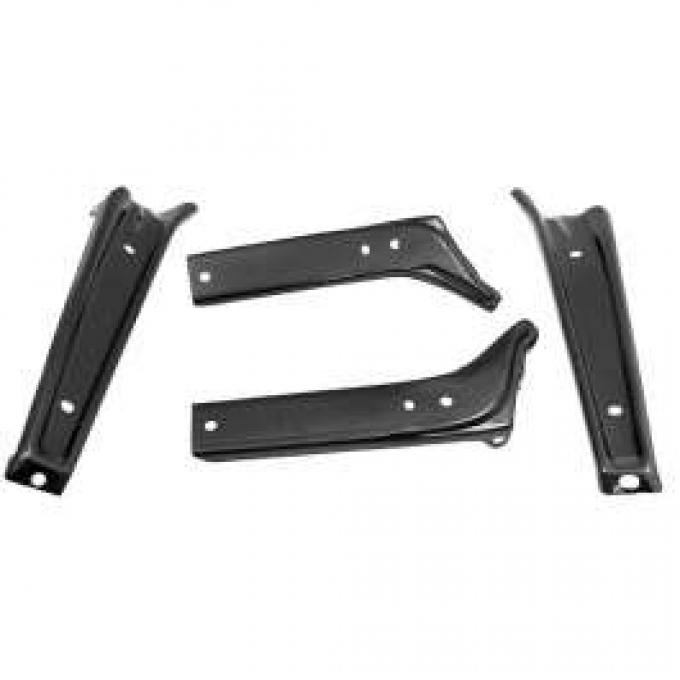 Chevelle Bumper Brackets, Front, 1964