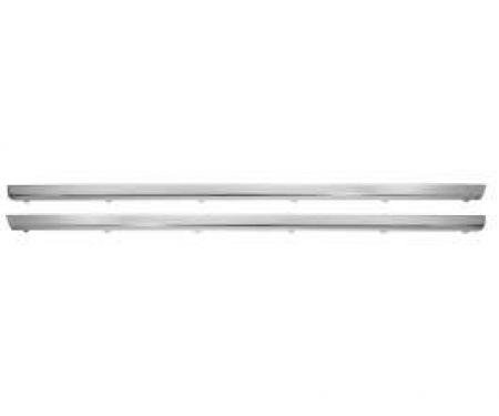 Chevelle Malibu Rocker Panel Molding, 2-Door Except Wagon, Right, 1964