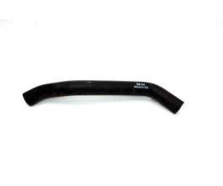 Chevelle Radiator Hose, Upper, 327 & 350ci, For Cars With Manual Transmission, 1968-1970